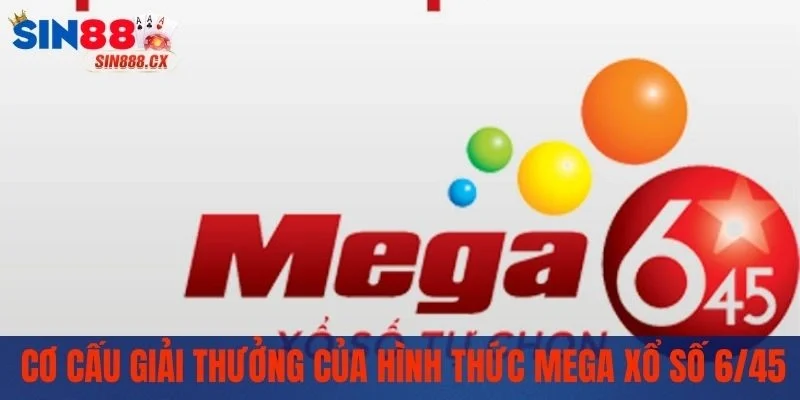 Mega 6/45 - Hướng Dẫn Chi Tiết Cách Chơi Đoạt Giải 2 Cơ cấu giải thưởng của hình thức Mega xổ số 6/45