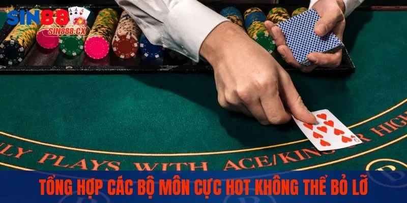 On Casino - Sân Chơi Quy Tụ Các Game Bài Đẳng Cấp Nhất 3 Tổng hợp các bộ môn cực hot không thể bỏ lỡ