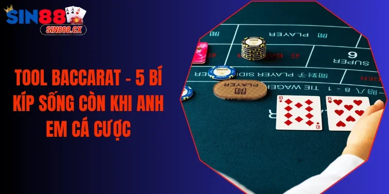 Tool Baccarat - 5 Bí Kíp Sống Còn Khi Anh Em Cá Cược